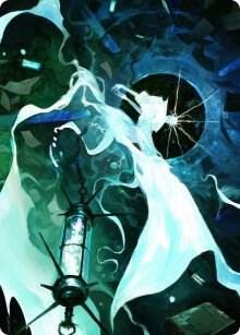Thirst for Discovery Art Card (25) [Innistrad: Crimson Vow Art Series]