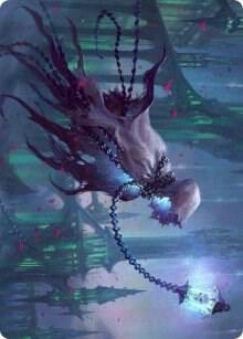 Wanderlight Spirit Art Card (26) [Innistrad: Crimson Vow Art Series]