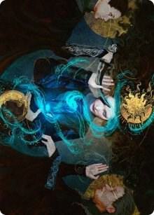 Witness the Future Art Card (27) [Innistrad: Crimson Vow Art Series]