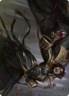 Bloodcrazed Socialite Art Card (28) [Innistrad: Crimson Vow Art Series]