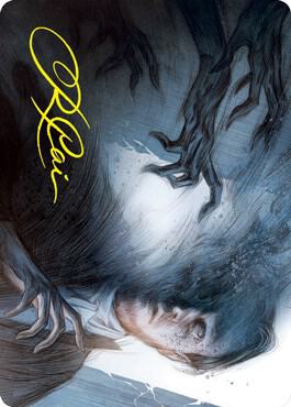 Dread Fugue Art Card (Gold-Stamped Signature) (31) [Innistrad: Crimson Vow Art Series]