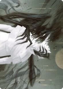 Parasitic Grasp Art Card (36) [Innistrad: Crimson Vow Art Series]