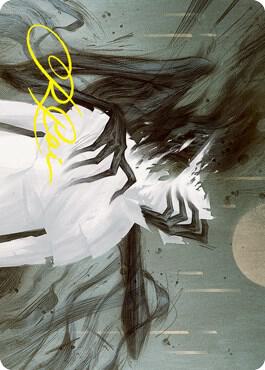 Parasitic Grasp Art Card (Gold-Stamped Signature) (36) [Innistrad: Crimson Vow Art Series]