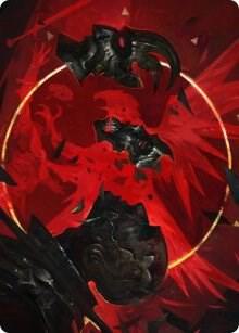 Abrade Art Card (38) [Innistrad: Crimson Vow Art Series]