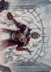 Cemetery Gatekeeper Art Card (39) [Innistrad: Crimson Vow Art Series]