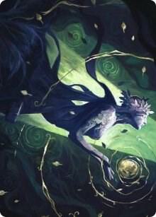 Nature's Embrace Art Card (52) [Innistrad: Crimson Vow Art Series]