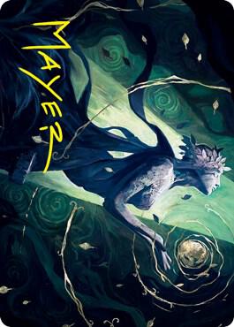 Nature's Embrace Art Card (Gold-Stamped Signature) (52) [Innistrad: Crimson Vow Art Series]