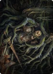 Retrieve Art Card (53) [Innistrad: Crimson Vow Art Series]