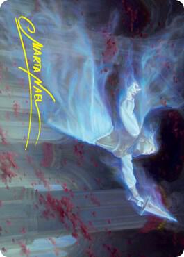 Dorothea, Vengeful Victim (57/81) Art Card (Gold-Stamped Signature) [Innistrad: Crimson Vow Art Series]