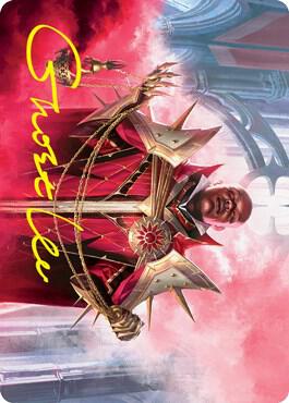 Markov Purifier Art Card (Gold-Stamped Signature) (62) [Innistrad: Crimson Vow Art Series]