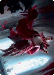 Markov Waltzer Art Card (63) [Innistrad: Crimson Vow Art Series]