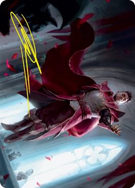 Markov Waltzer Art Card (Gold-Stamped Signature) (63) [Innistrad: Crimson Vow Art Series]