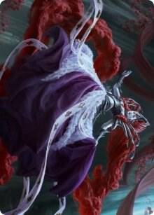 Olivia, Crimson Bride Art Card (65) [Innistrad: Crimson Vow Art Series]