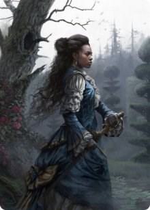 Mina Harker Art Card (70) [Innistrad: Crimson Vow Art Series]