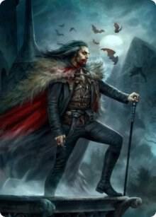 Dracula, Blood Immortal Art Card (71) [Innistrad: Crimson Vow Art Series]