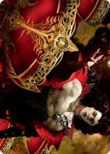 Bloodvial Purveyor Art Card (72) [Innistrad: Crimson Vow Art Series]