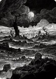 Plains (78/81) Art Card [Innistrad: Crimson Vow Art Series]