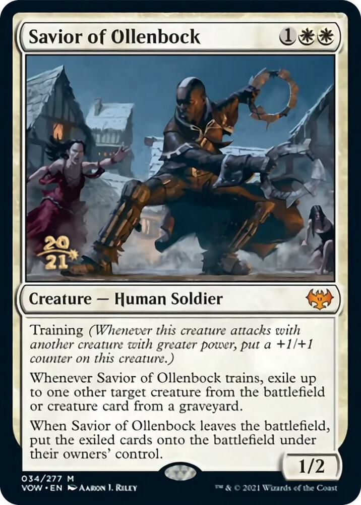 Savior of Ollenbock (34) [Prerelease Cards]