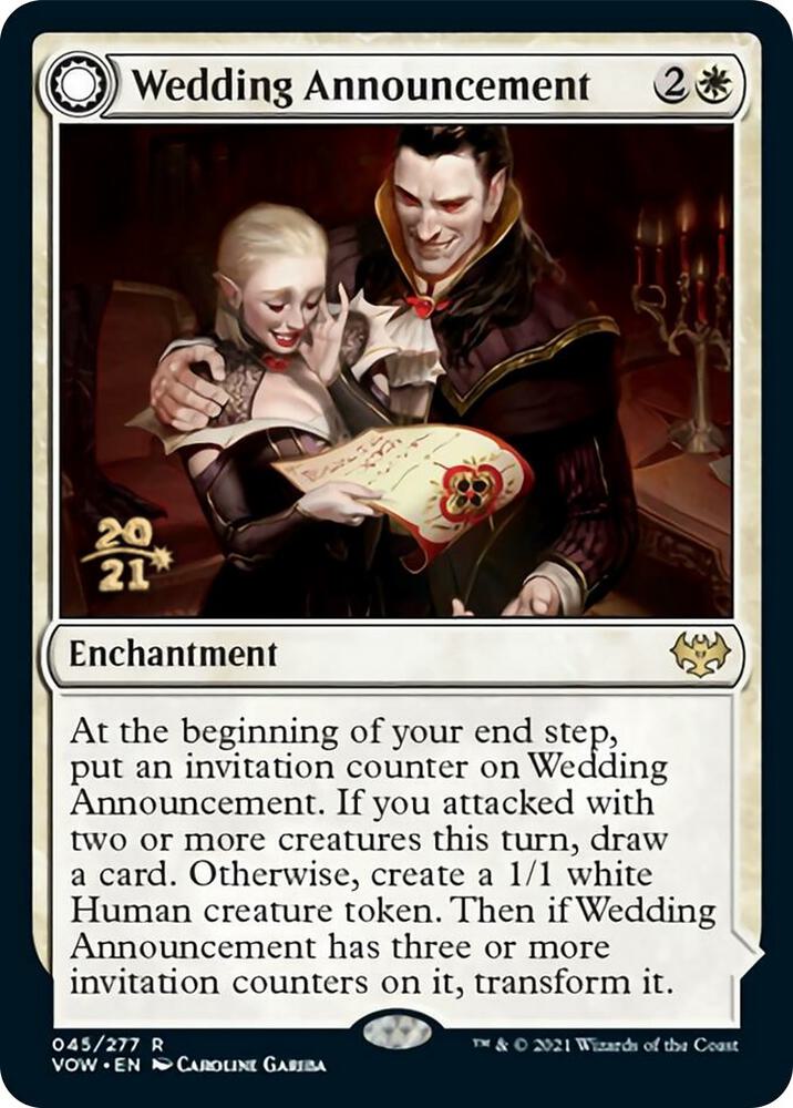 Wedding Announcement (45) [Prerelease Cards]