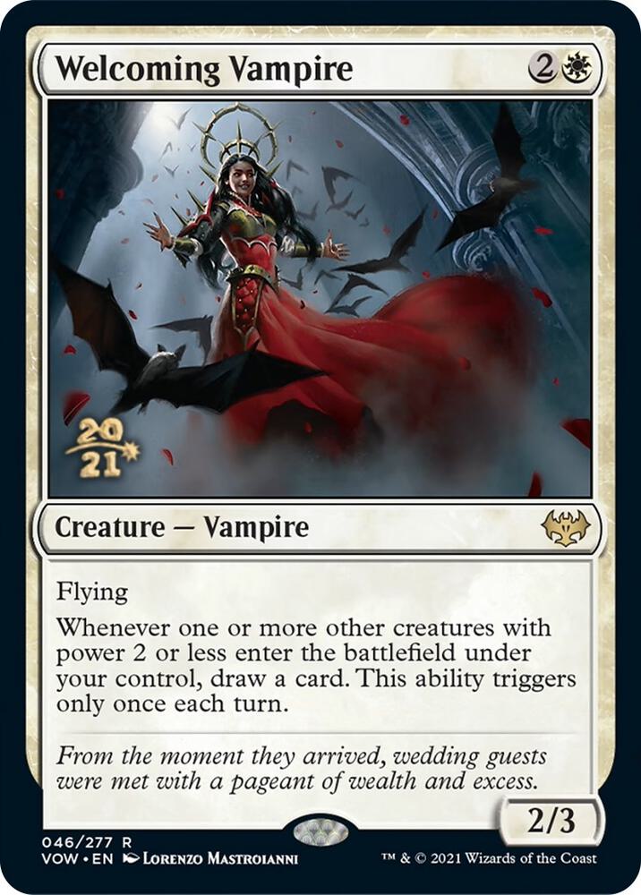 Welcoming Vampire (46) [Prerelease Cards]