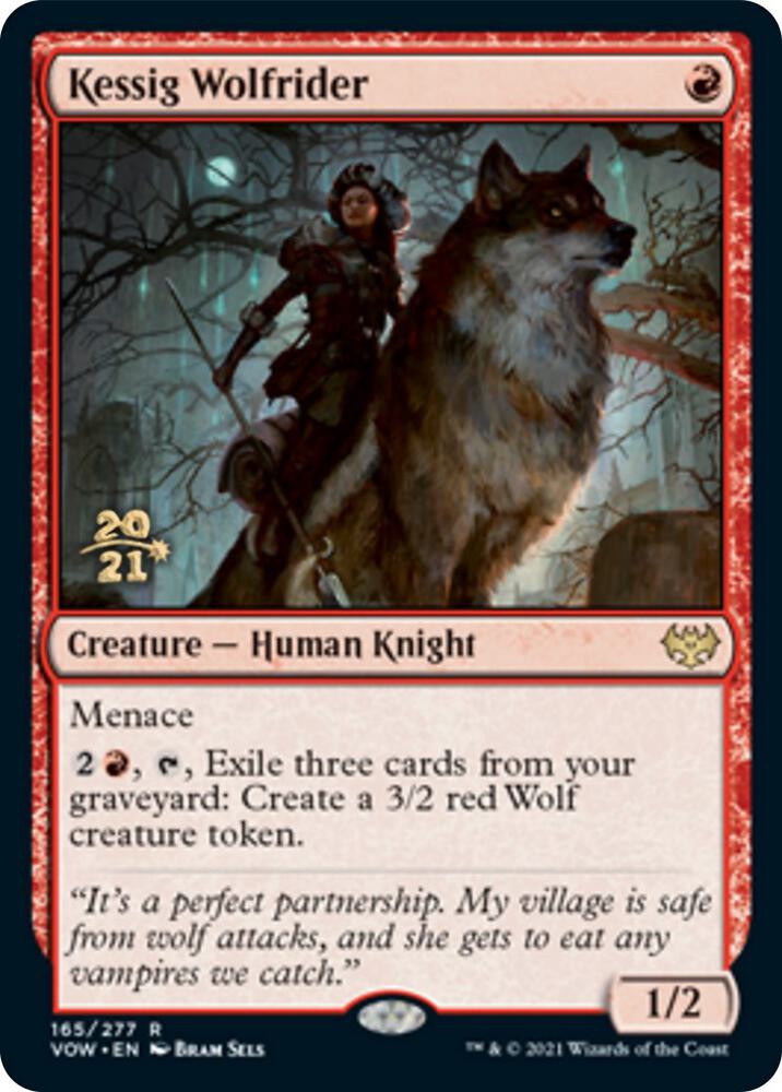 Kessig Wolfrider (165) [Prerelease Cards]