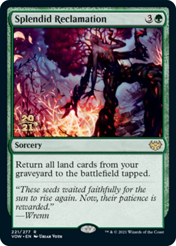 Splendid Reclamation (VOW) (221) [Prerelease Cards]
