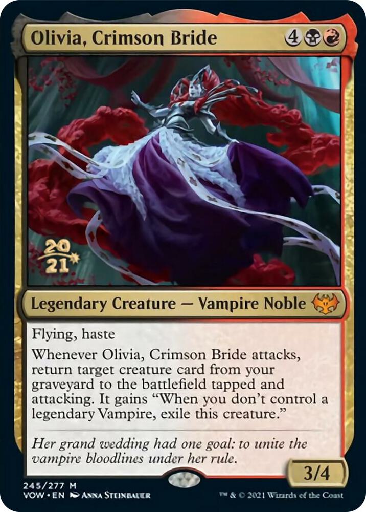 Olivia, Crimson Bride (245) [Prerelease Cards]