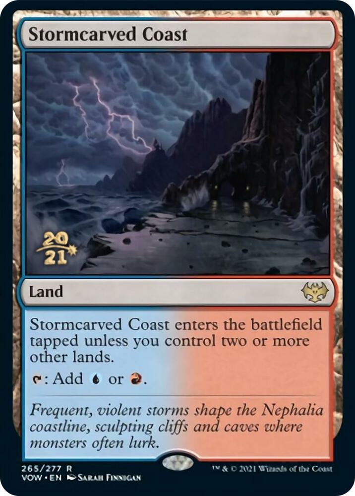 Stormcarved Coast (265) [Prerelease Cards]