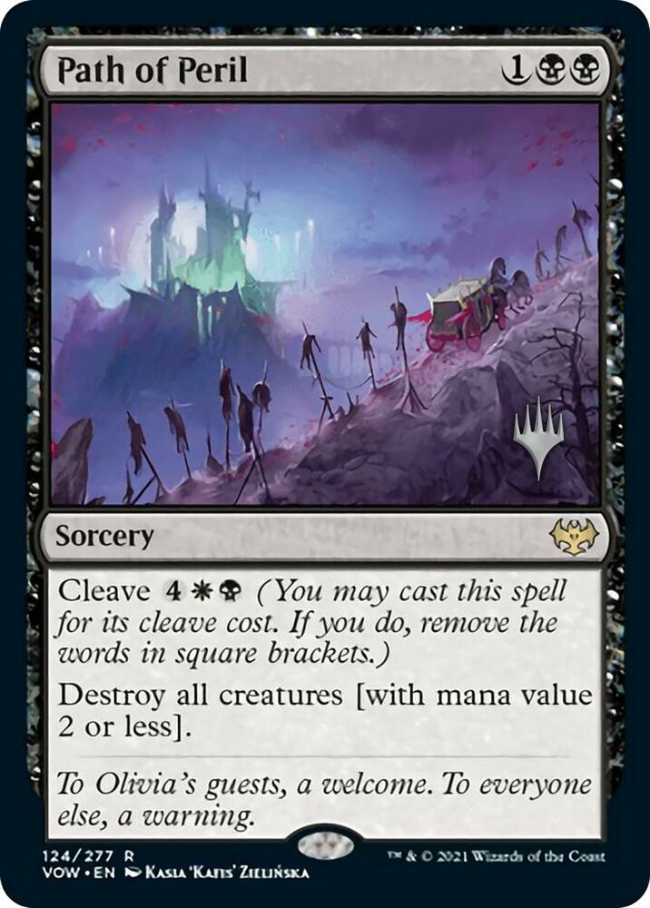 Path of Peril (124) [Duskmourn: House of Horror Promos]