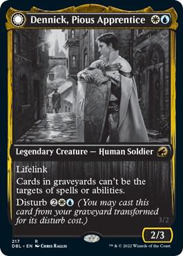 Dennick, Pious Apprentice (217) [Innistrad: Double Feature]