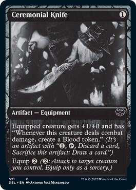 Ceremonial Knife (521) [Innistrad: Double Feature]