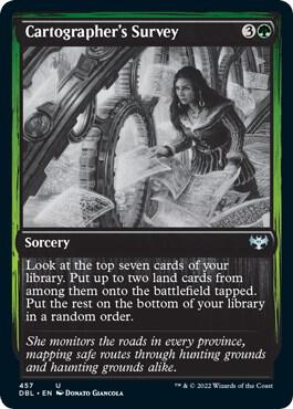 Cartographer's Survey (457) [Innistrad: Double Feature]