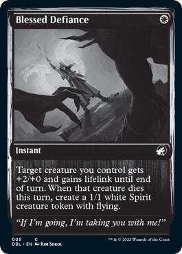 Blessed Defiance (5) [Innistrad: Double Feature]