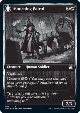 Mourning Patrol (28) [Innistrad: Double Feature]