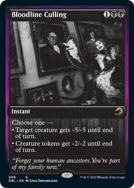 Bloodline Culling (89) [Innistrad: Double Feature]