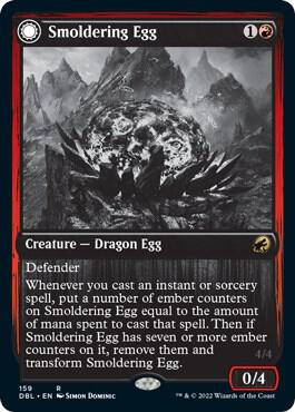 Smoldering Egg (159) [Innistrad: Double Feature]