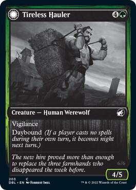 Tireless Hauler (203) [Innistrad: Double Feature]