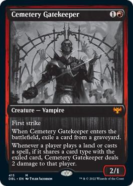 Cemetery Gatekeeper (415) [Innistrad: Double Feature]