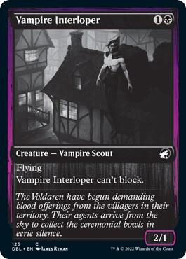 Vampire Interloper (125) [Innistrad: Double Feature]