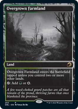 Overgrown Farmland (265) [Innistrad: Double Feature]