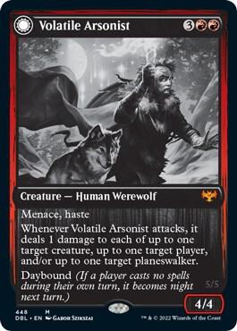 Volatile Arsonist (448) [Innistrad: Double Feature]