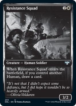 Resistance Squad (299) [Innistrad: Double Feature]
