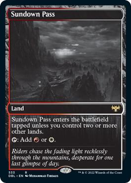 Sundown Pass (533) [Innistrad: Double Feature]
