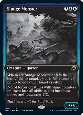 Sludge Monster (76) [Innistrad: Double Feature]