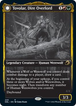 Tovolar, Dire Overlord (246) [Innistrad: Double Feature]
