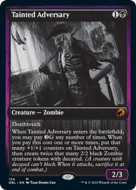 Tainted Adversary (124) [Innistrad: Double Feature]