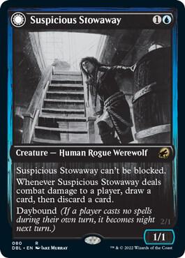 Suspicious Stowaway (80) [Innistrad: Double Feature]