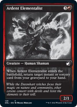 Ardent Elementalist (128) [Innistrad: Double Feature]