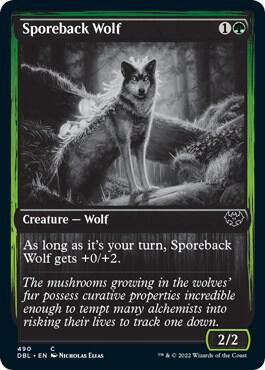 Sporeback Wolf (490) [Innistrad: Double Feature]