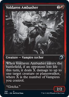 Voldaren Ambusher (166) [Innistrad: Double Feature]